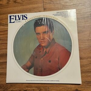 Elvis Presley A Legendary Performer Volume 3 1978 CPL1-3078 Picture Disc Sealed